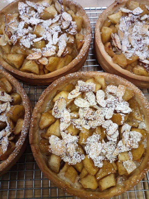 Apple Nougat Tart